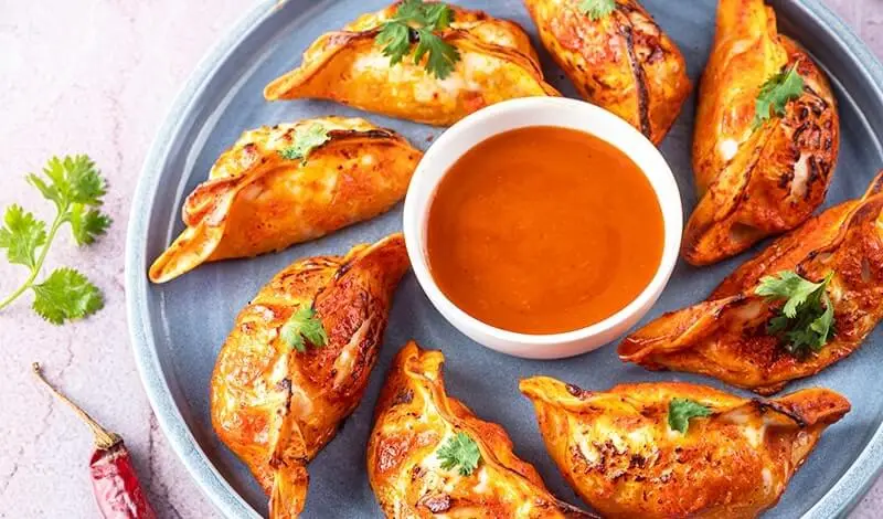 Tandoori Garlic Momos